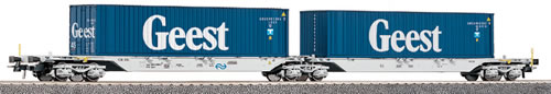 Double carrier Wagon<br /><a href='images/pictures/Roco/47112.jpg' target='_blank'>Full size image</a>